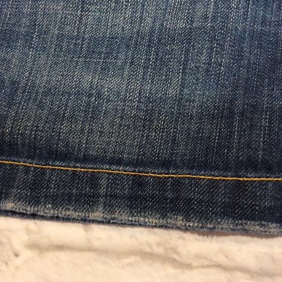 American eagle denim skirt distressed mini - Picture 6 of 7